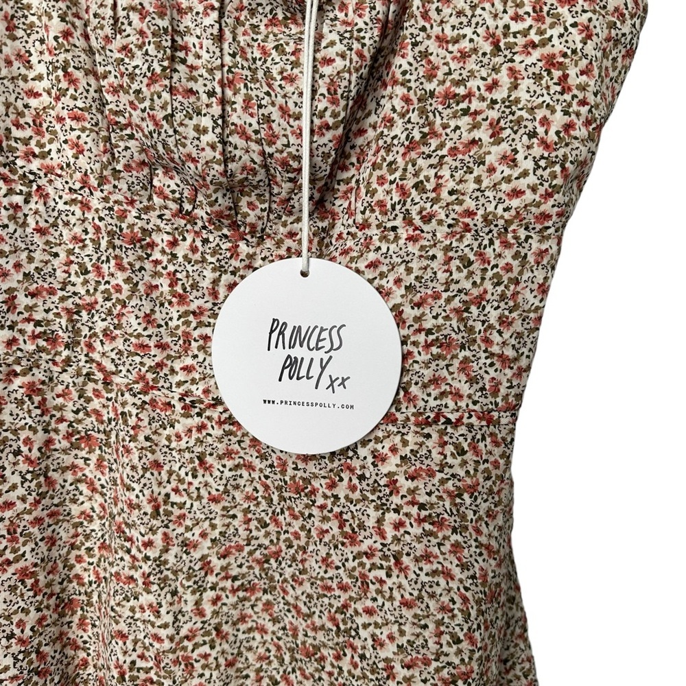 Sold Princess Polly Size 10 The Marko Playsuit Romper Floral Bows Spring Summer - Picture 3 of 8